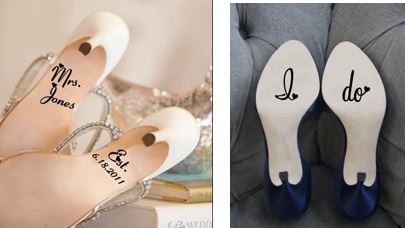 Custom Wedding Shoe
