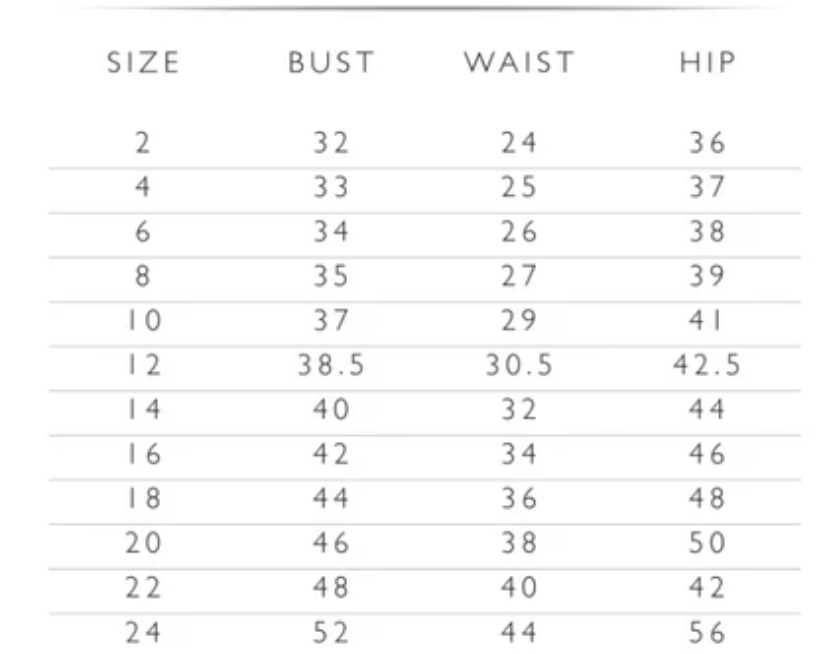 What Is My Wedding Dress Size? Bridal Size Charts What Is My Wedding Dress Size? Bridal Size Charts