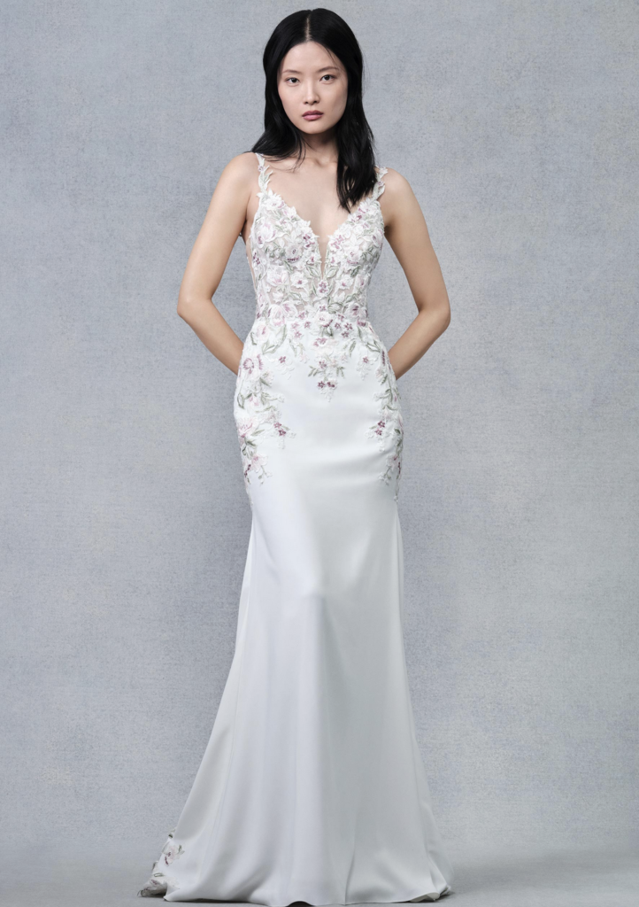 open lace back dress Women's Gaia Sheath V-Neck Lace Midi Dress XS/S/M/L/XL/Customize Cream MEAN  BLVD