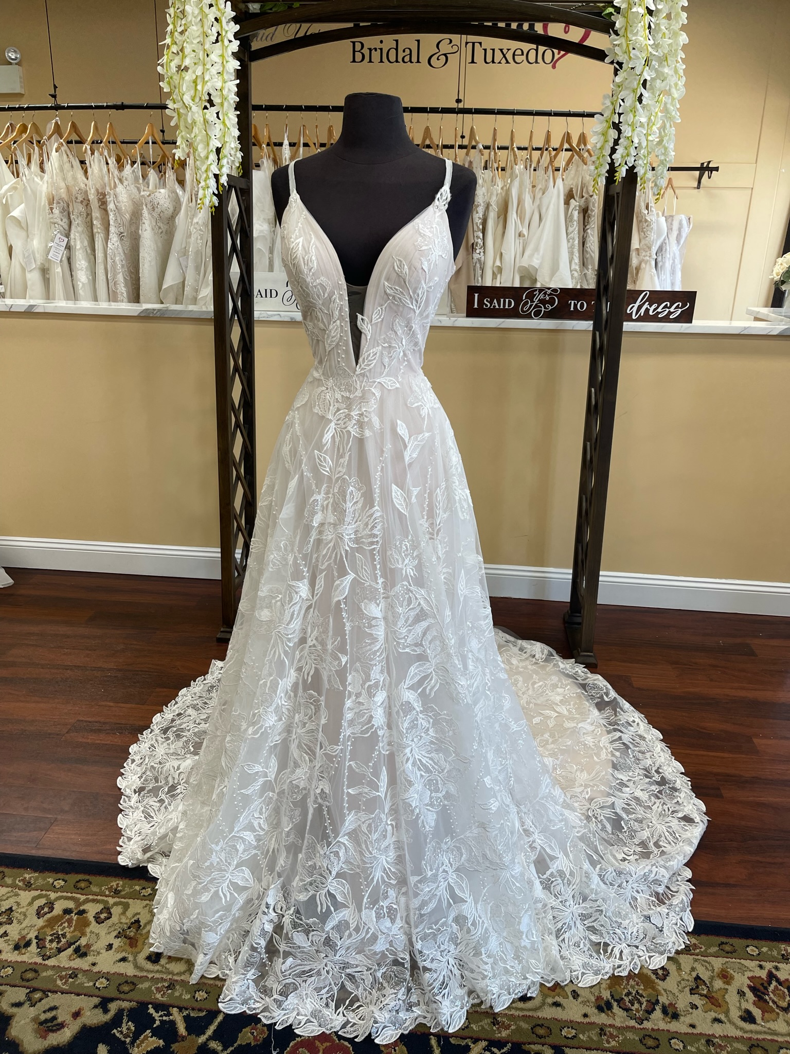 Featured Wedding Dress: Abigail by Madi Lane - Darianna Bridal & Tuxedo PA  | Wedding Dresses | Tuxedo Rental Shop in Warrington PA | Wedding Dress  Shops Near Me