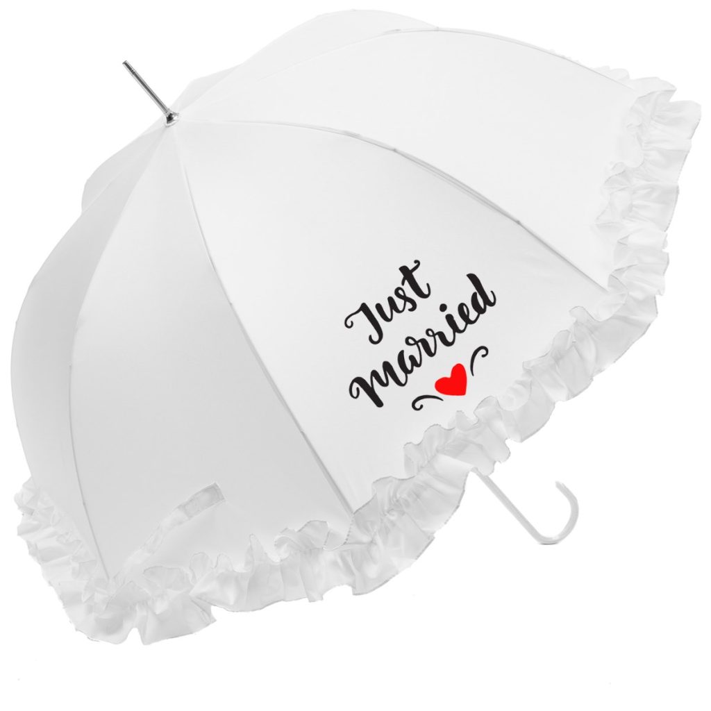 Just Married umbrella