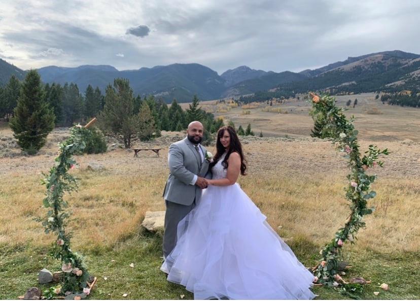 Montana mountain wedding