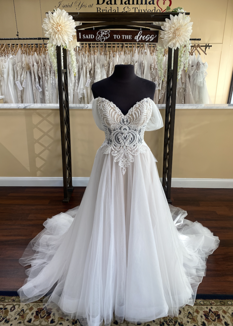 Featured Wedding Dress: Phoebe From Casablanca Bridal - Darianna Bridal ...