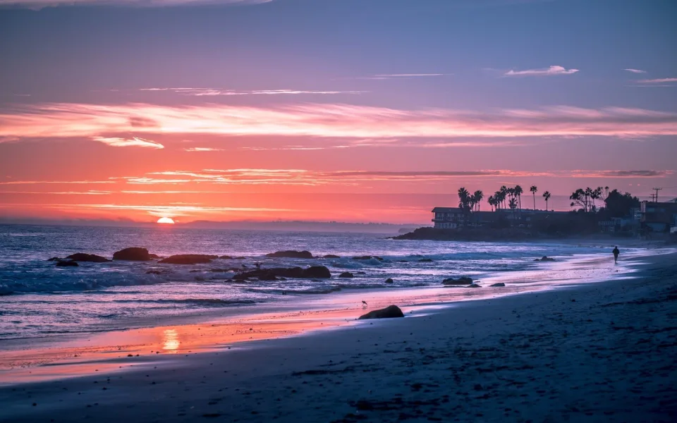 California is the third most popular location for beach weddings