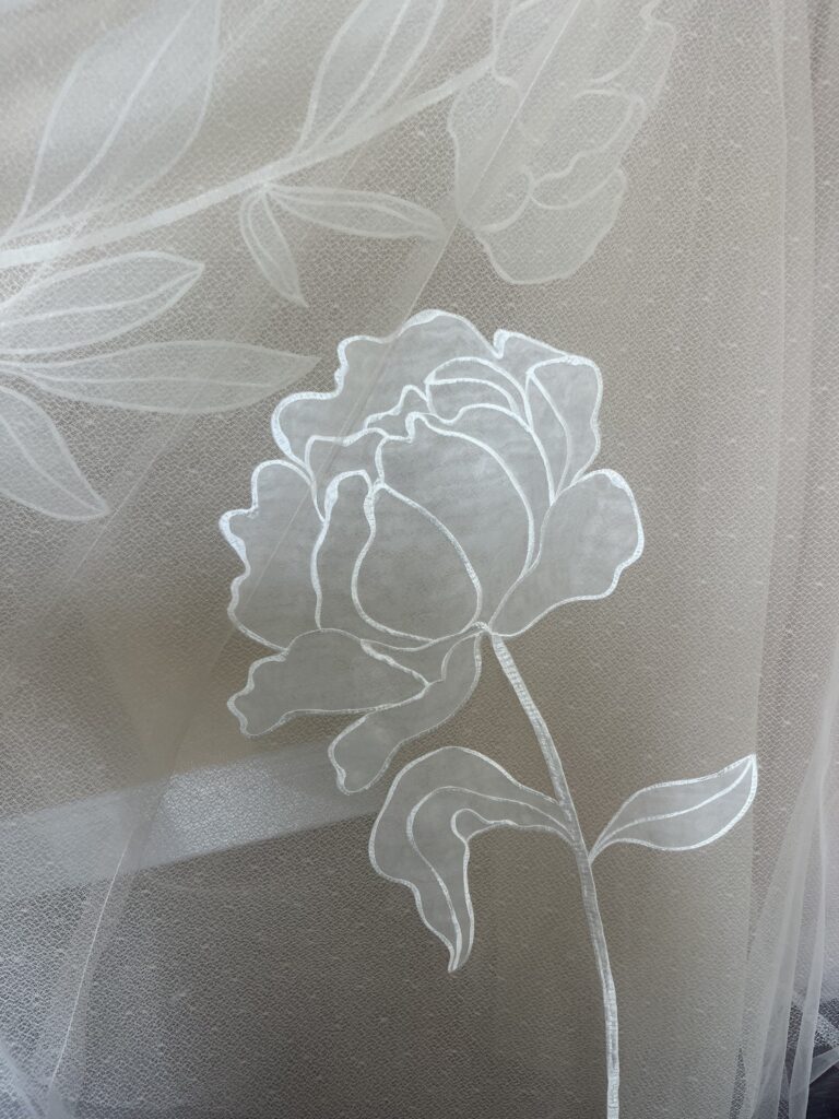 Picture of floral lace