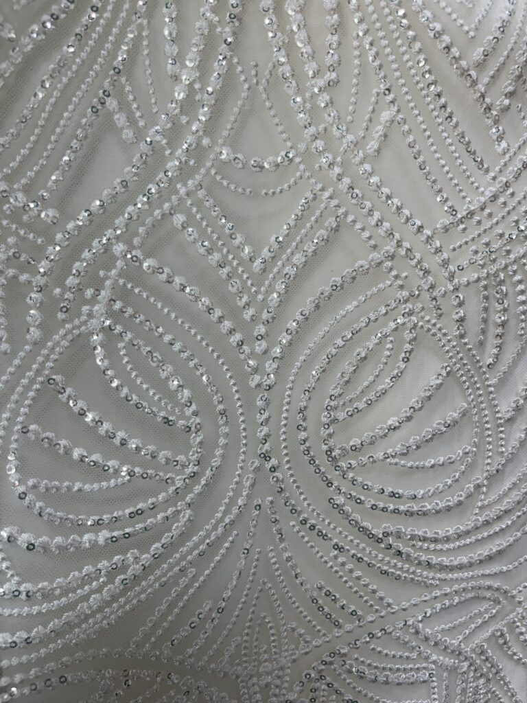 Picture of beaded lace
