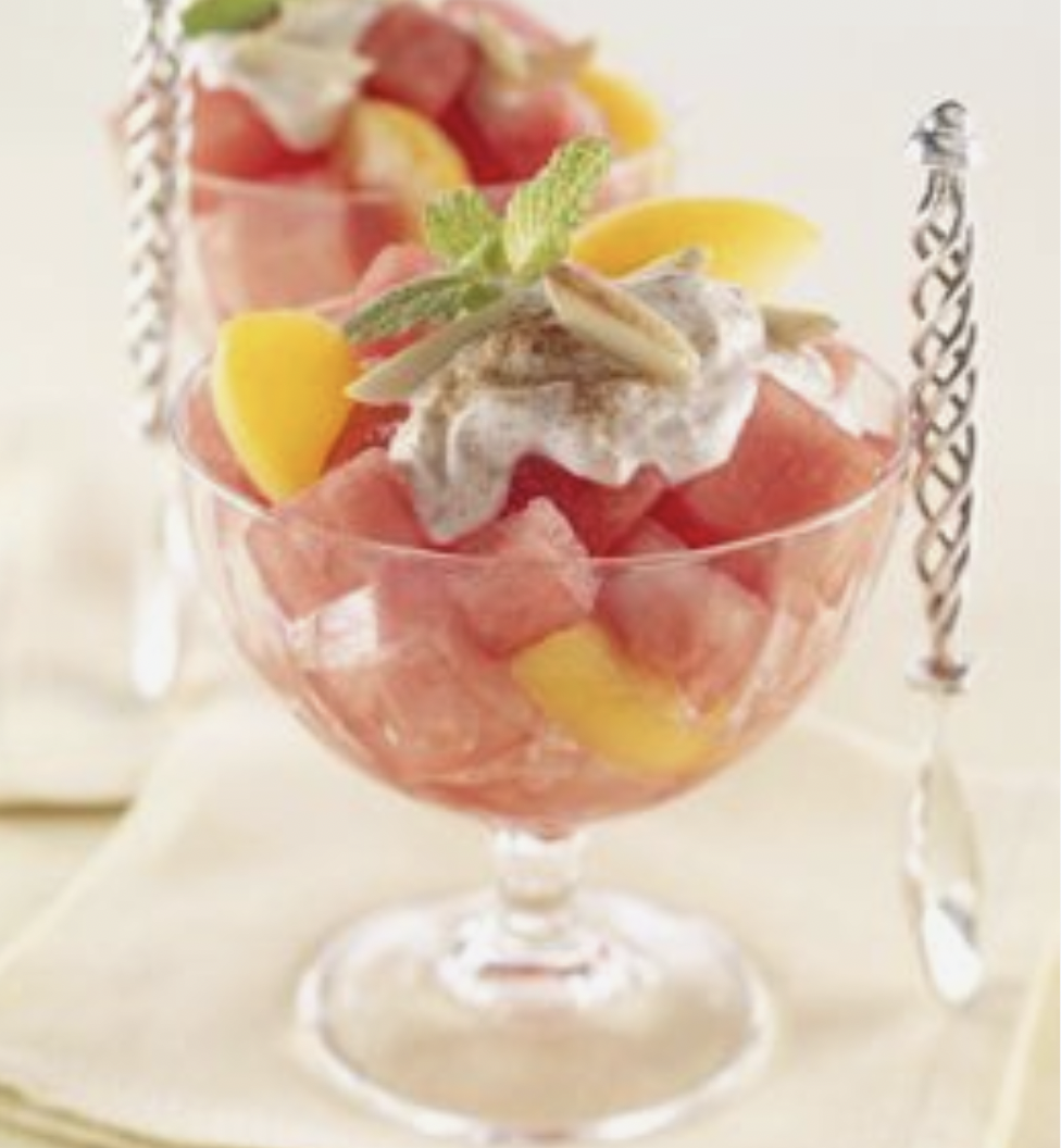 Peach themed desserts for your wedding match with spring wedding color combinations of peach and coral