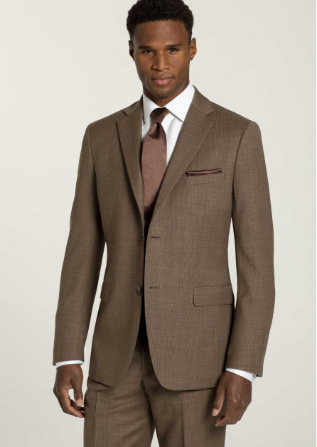 Ike Behar Brown Suit