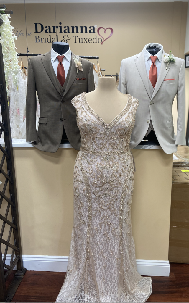 Mother of the Bride/Groom Dress: 119D42 from Ivonne D at Darianna Bridal & Tuxedo