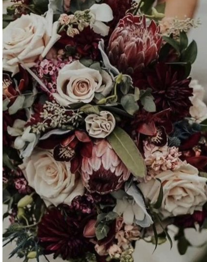 Gothic wedding flowers on Pinterest
