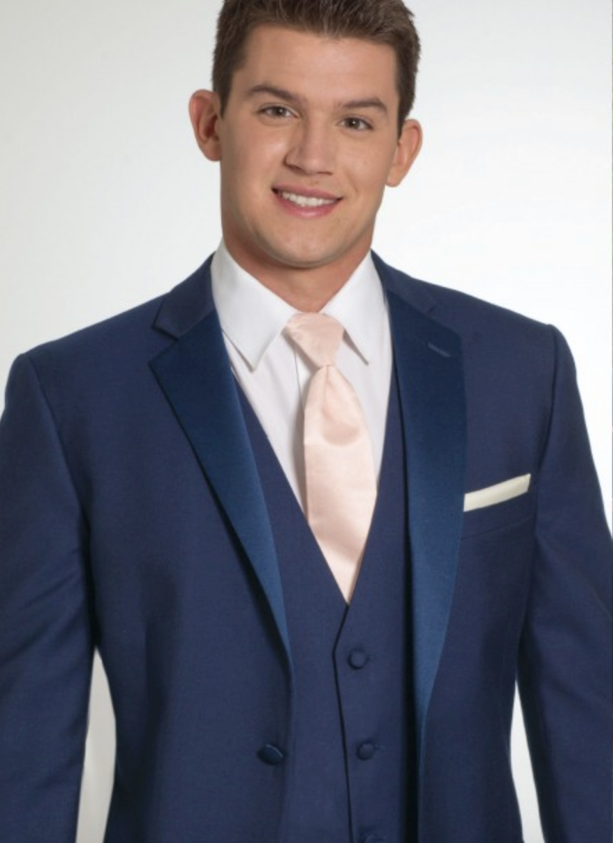 Featured Tuxedo Navy Sebastian Darianna Bridal & Tuxedo PA Wedding