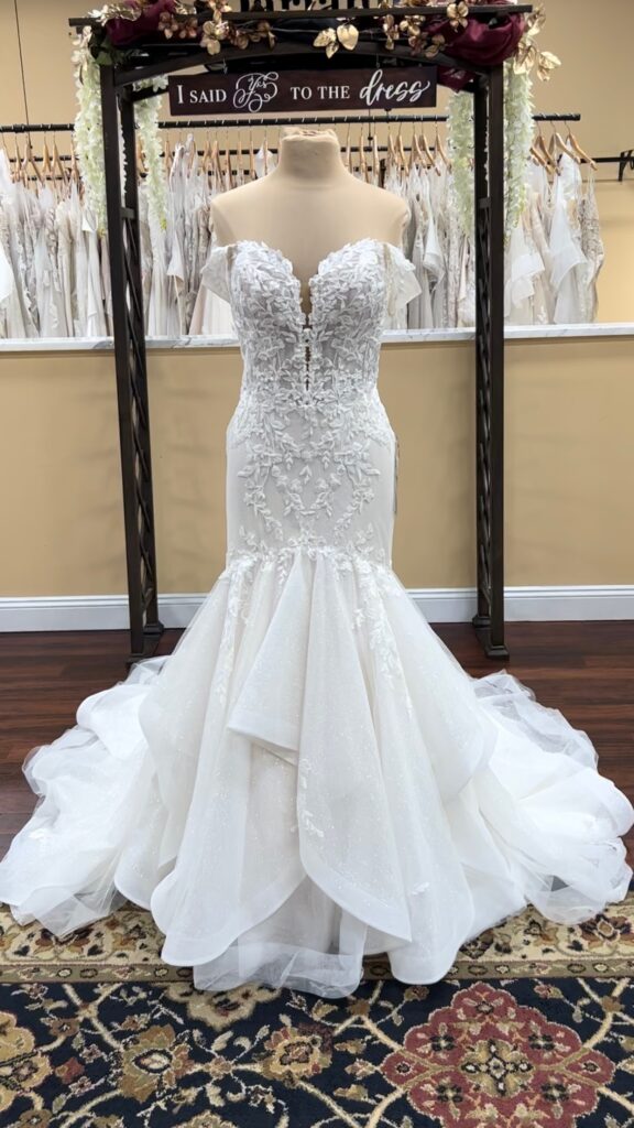 Sophia Tolli wedding dress Elvie at Darianna Bridal & Tuxedo