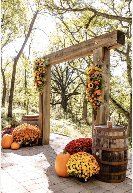 autumn wedding themes