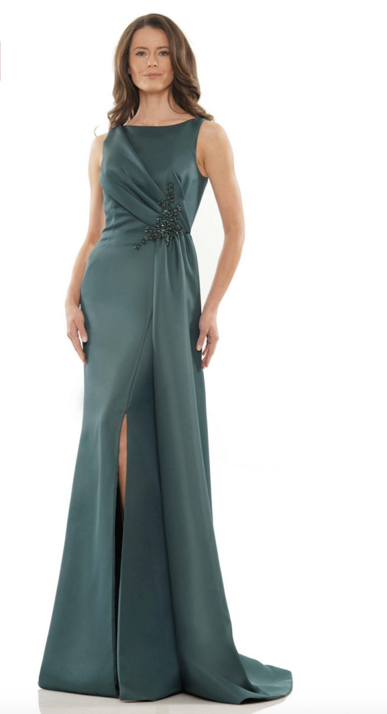 Featured Mother of the Bride/Groom Dress: Marsoni MV 1186 in Green