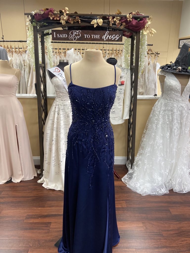 MGNY Mother of the Bride/Groom Dress at Darianna Bridal & Tuxedo with Straps