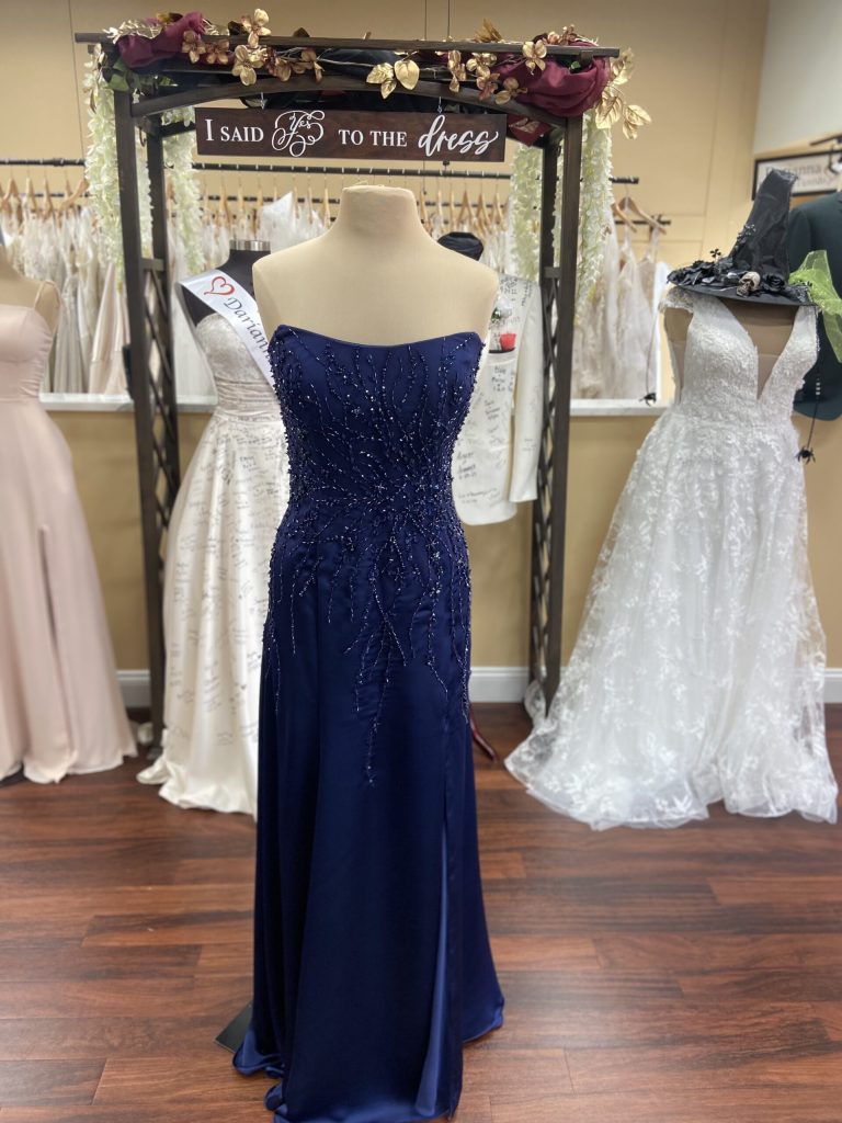 MGNY Mother of the Bride/Groom Dress at Darianna Bridal & Tuxedo without Straps