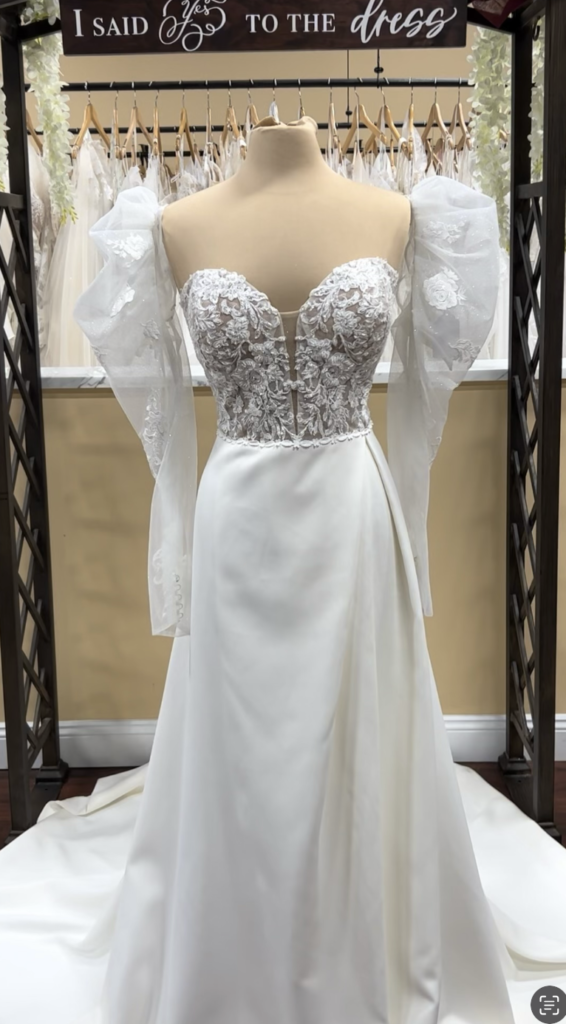 Morilee Jolene wedding dress at Darianna Bridal & Tuxedo
