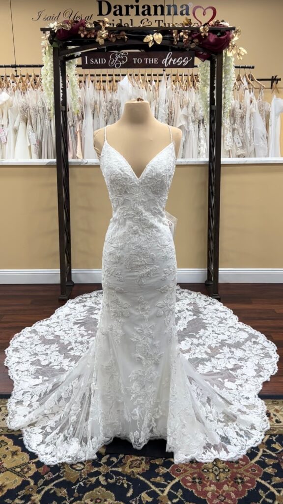 Tree Wtoo wedding dress at Darianna Bridal & Tuxedo