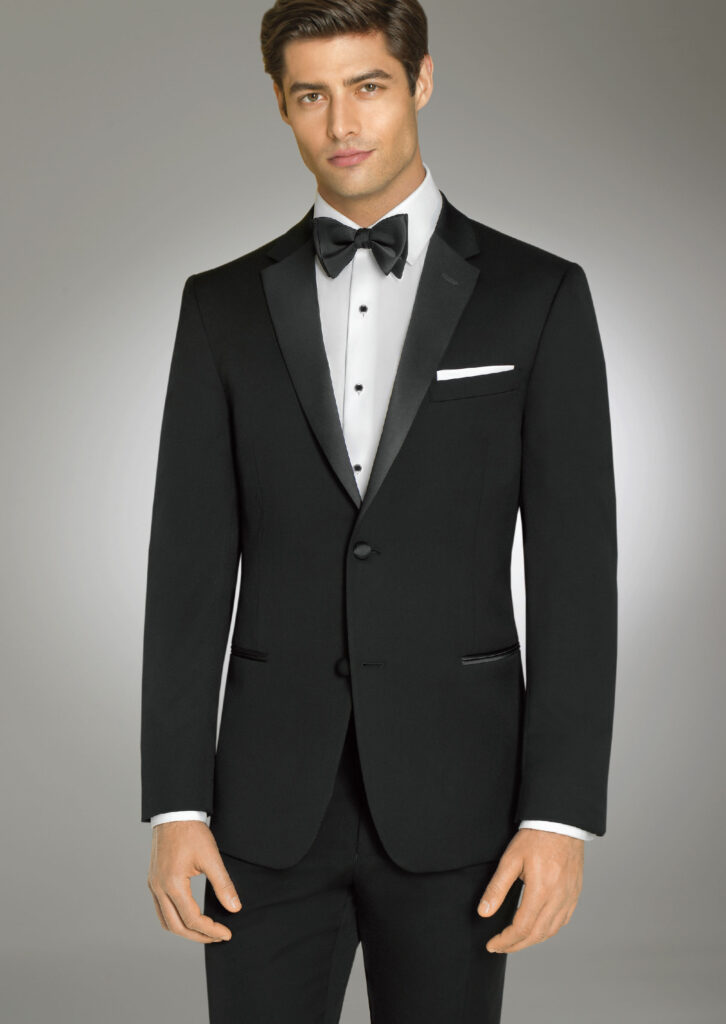 Mason tuxedo by Ike Behar, black tuxedo