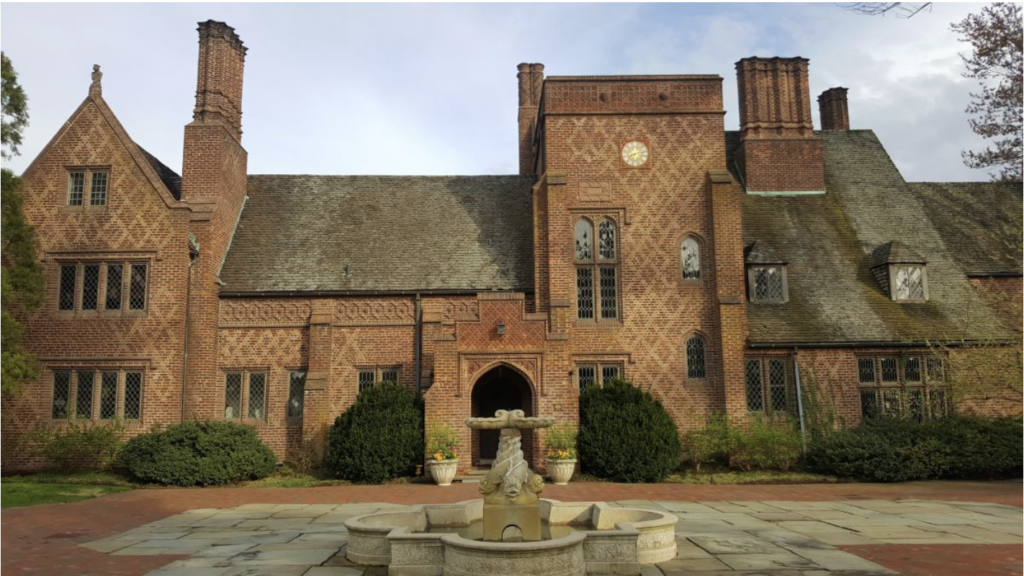 Aldie Mansion Courtyard, Doylestown PA