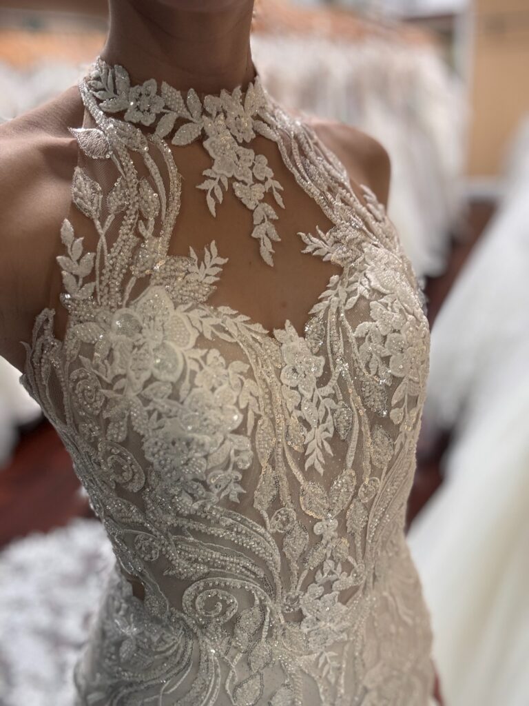 halter neck wedding dresses