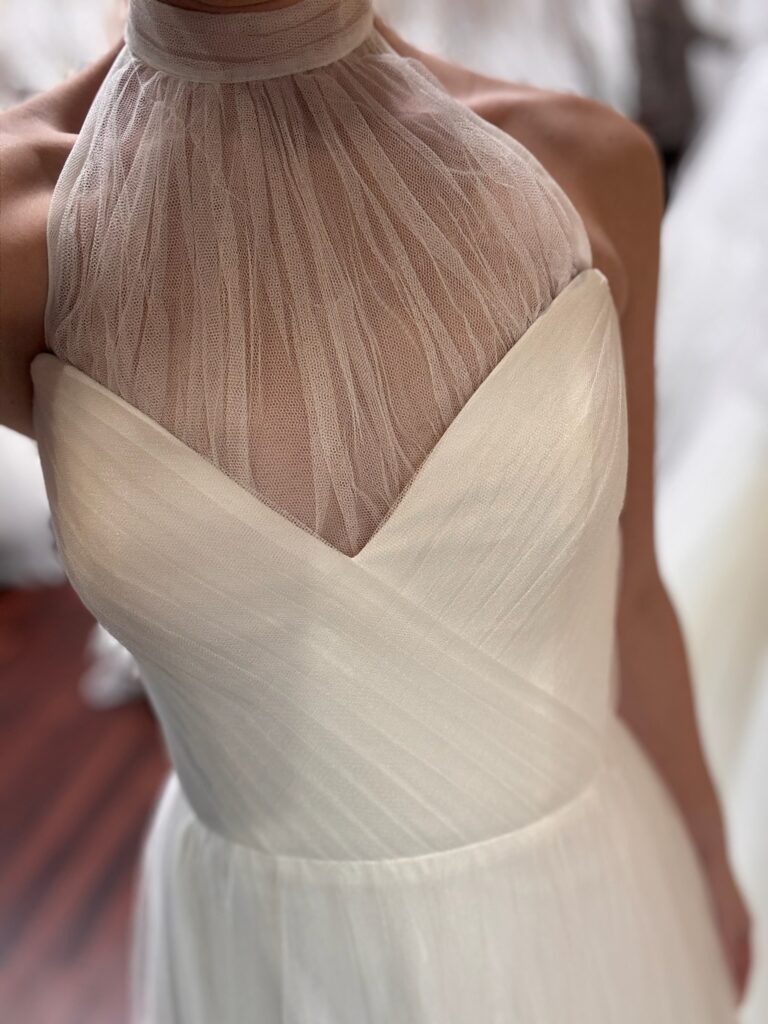 halter neck wedding dresses Wtoo
