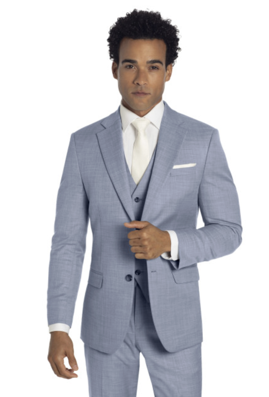 Light Blue Suit "Oxford"  Darianna Bridal