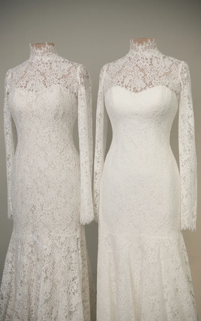 Essense Of Australia Style D 4455 in linen and ivory