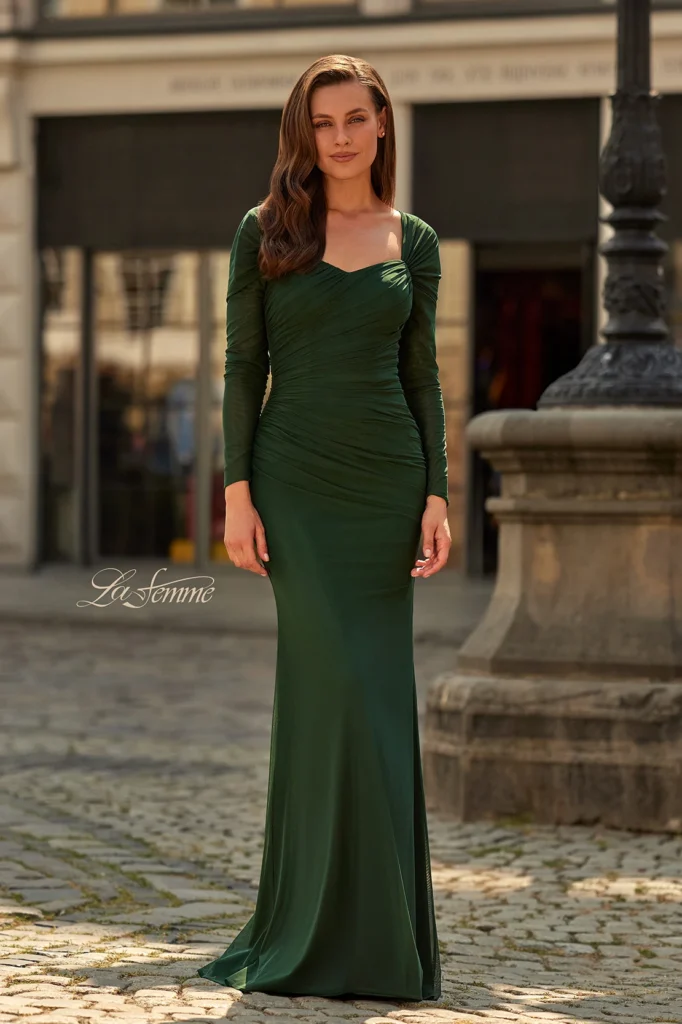 Long sleeve La Femme Dresses