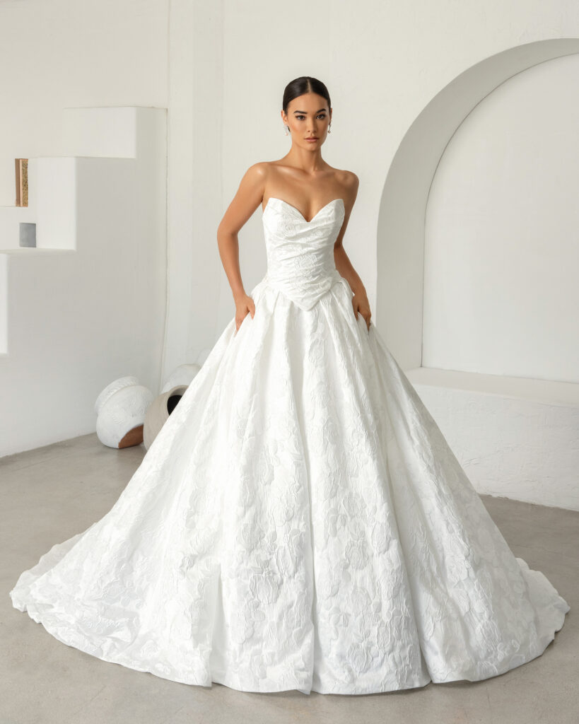 princess style wedding dresses - fifi by kitty chen