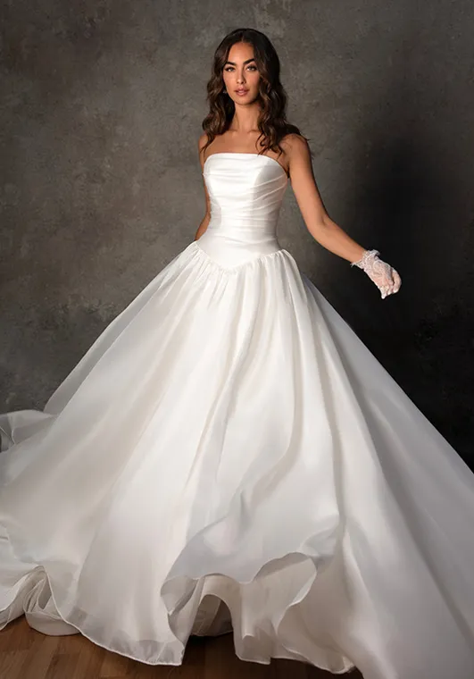 princess style wedding dresses  Essense of Australia 