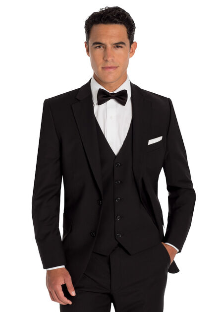 Black Lexington bow tie