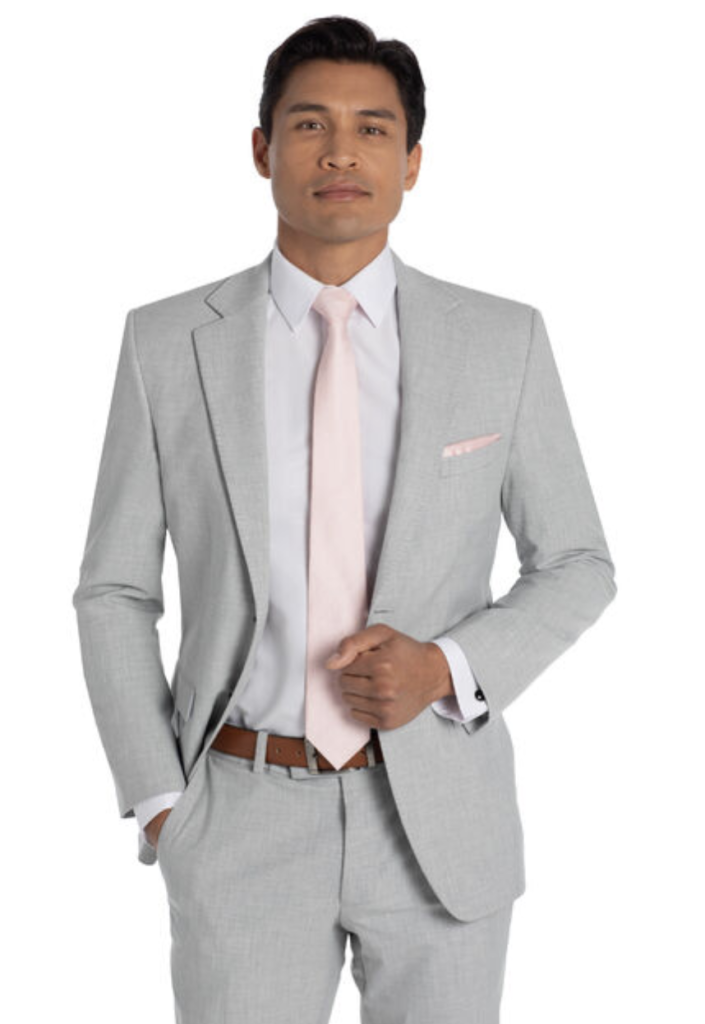 Pearl Grey Suit "Lexington" as 2-piece suit
