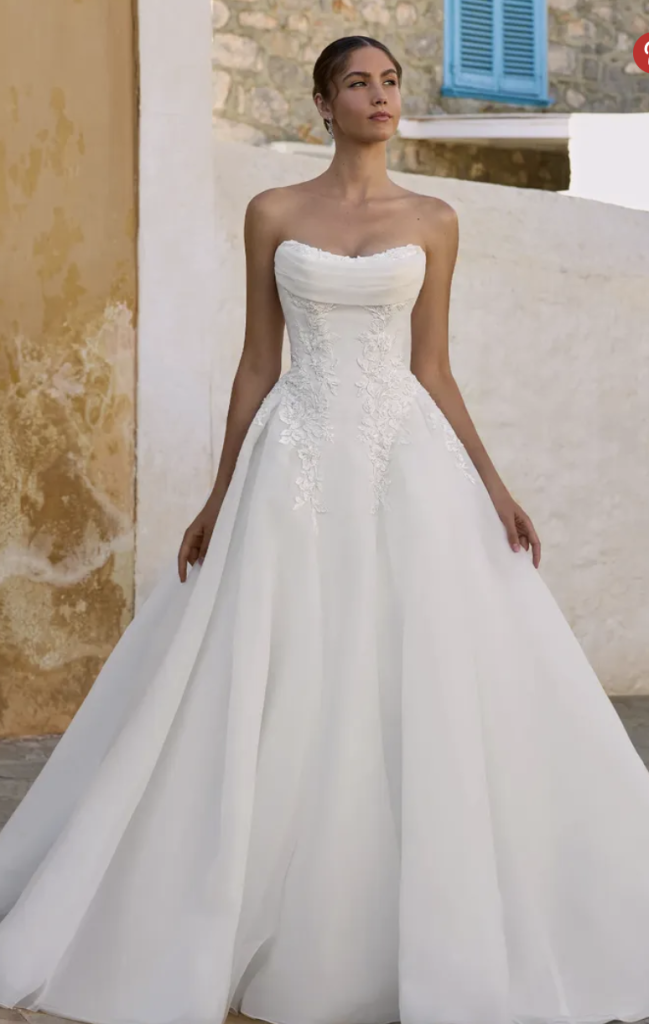 Waterfall Waist Wedding Dress - Joy from Sophia Tolli