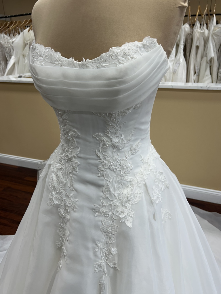 Sophia Tolli Joy wedding dress neckline scoop