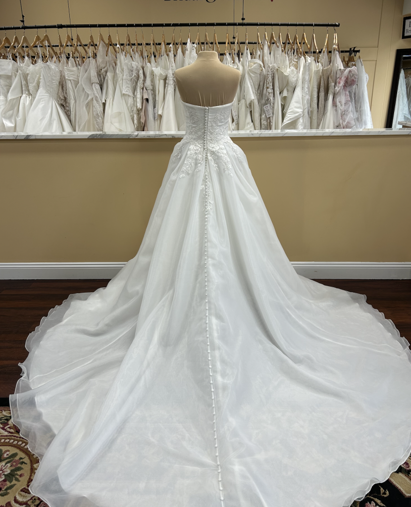Sophia Tolli Joy wedding dress back